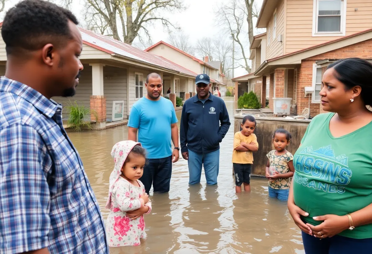 Detroit residents coping with flooding damage