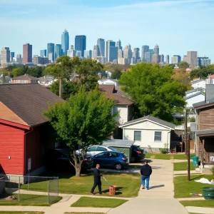 Diverse neighborhoods in Detroit illustrating economic disparity