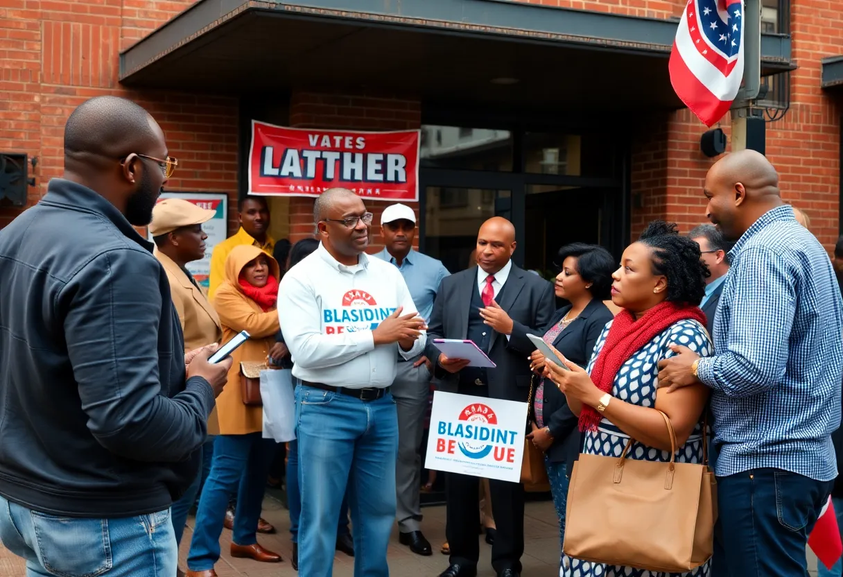 A community gathering in Detroit for the mayoral race