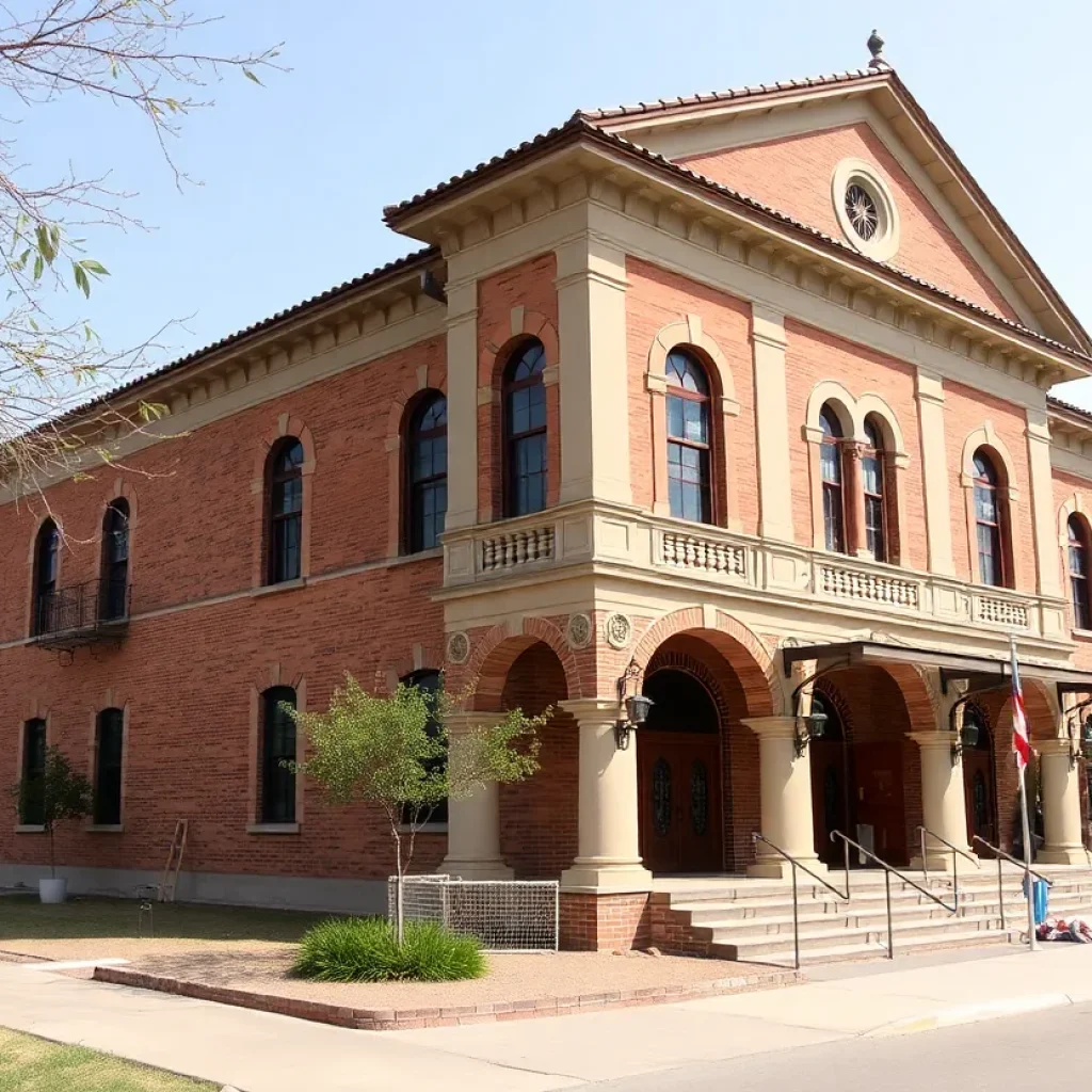 Image of the historic Higginbotham School in Detroit